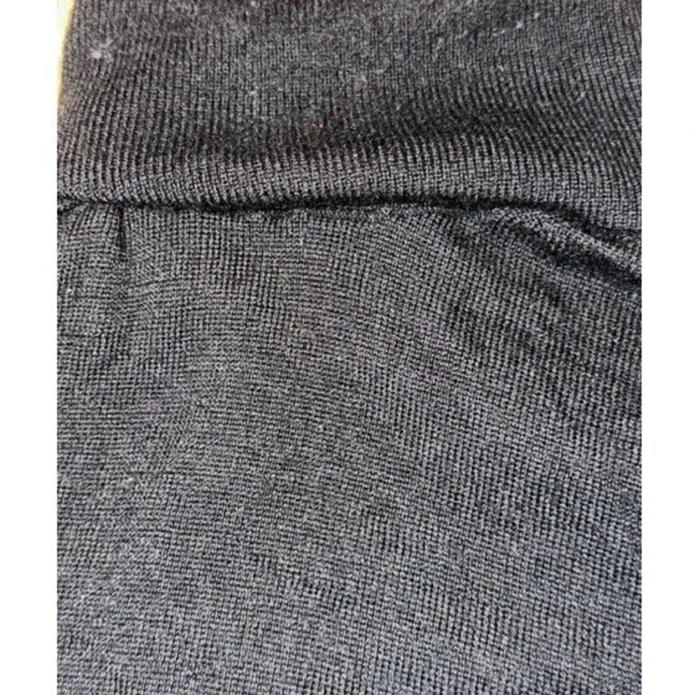 Banana Republic Womens Black 100% Merino Wool Turtleneck Sweater Size S
